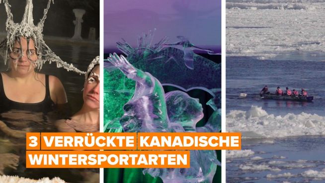 Drei verrückte Wintersportarten aus Kanada